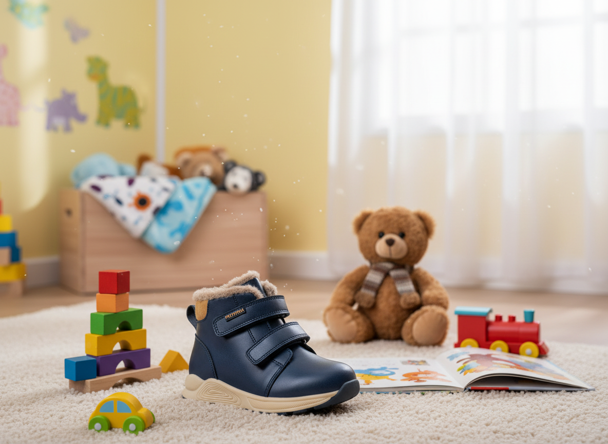 Protetika - Detské zimné topánky RAUL NAVY