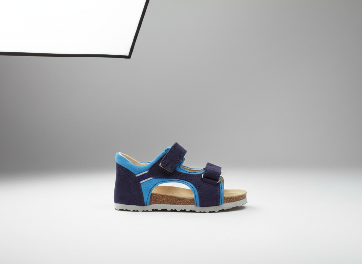 Protetika - Detské rehabilitačné sandálky T32 RIMINI Tyrkys-modré