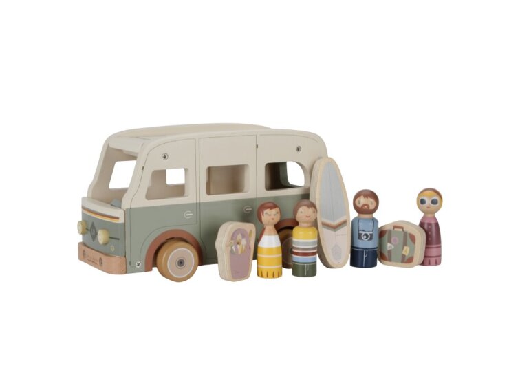 Little Dutch Karavan drevený Vintage