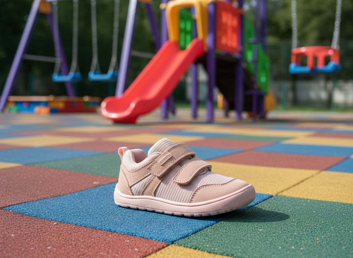 Protetika - Detské dievčenské barefoot topánky NOLAN NUDE