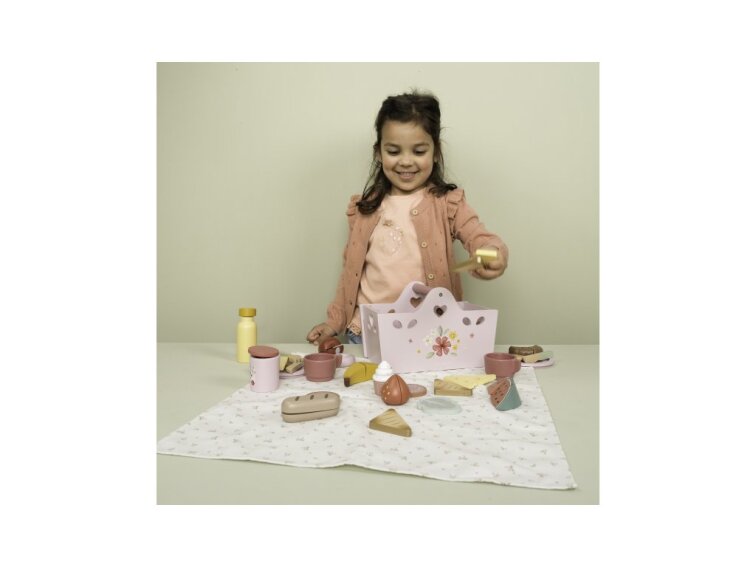 Little Dutch Sada na piknik drevená