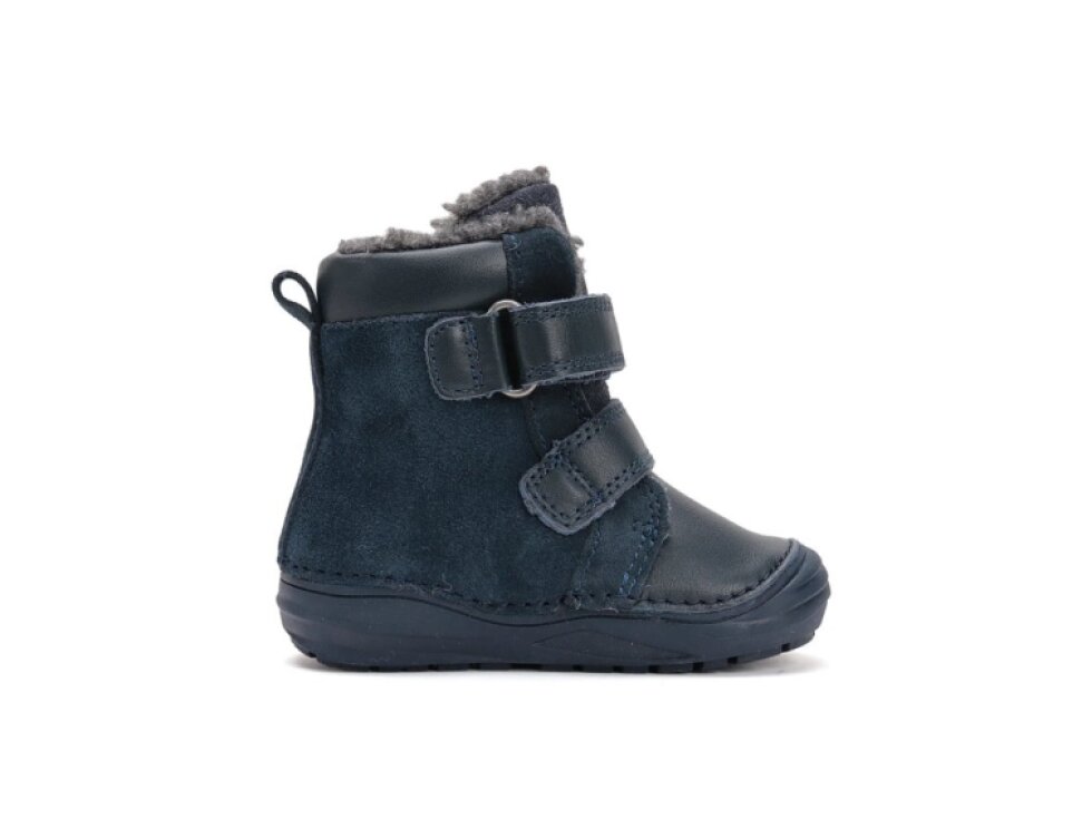 D.D. Step - Detské zimné topánky W071-52346A Royal Blue