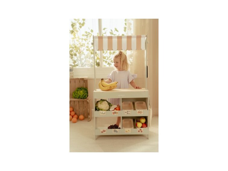 Little Dutch Predajný stánok s doplnkami drevený