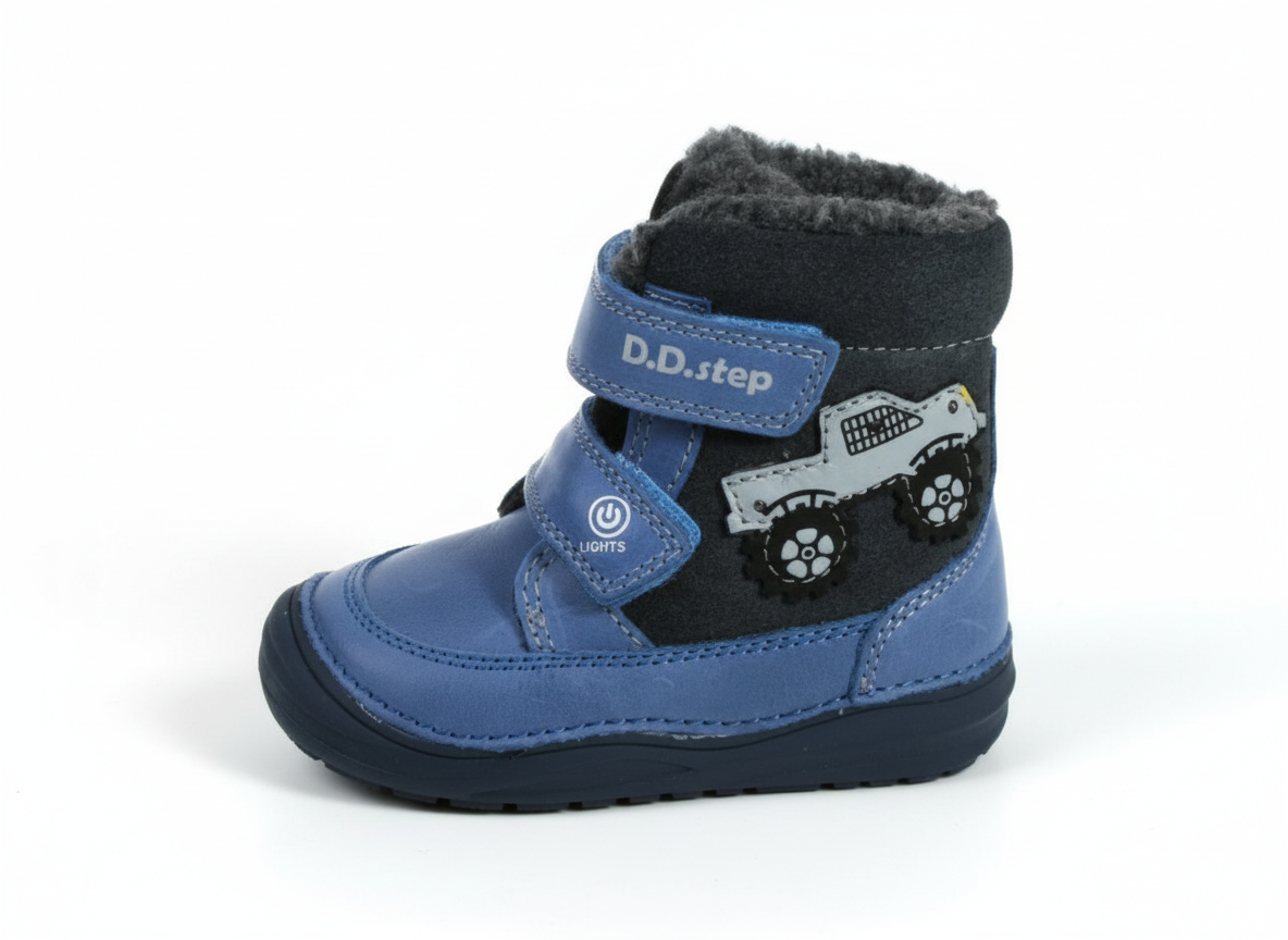 D.D. Step - Detské zimné topánky MonsteTruck - W071-32A veľ. 20
