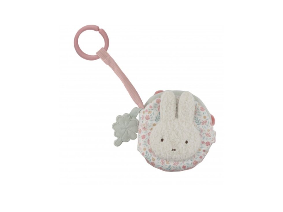 Little Dutch Závesná textilná knižka králiček Miffy Lucky Blossom