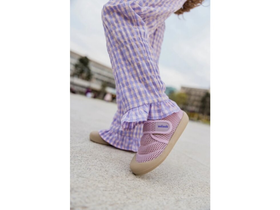 Milash - Detské barefoot tenisky FUN SHOES Levander Violet