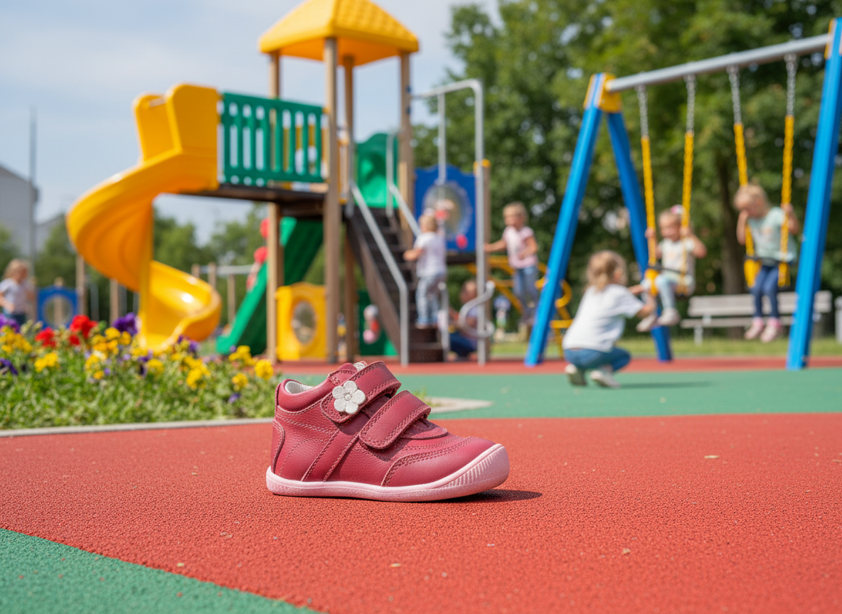 Protetika - Detské prechodné topánky AGNES TERAKOTA