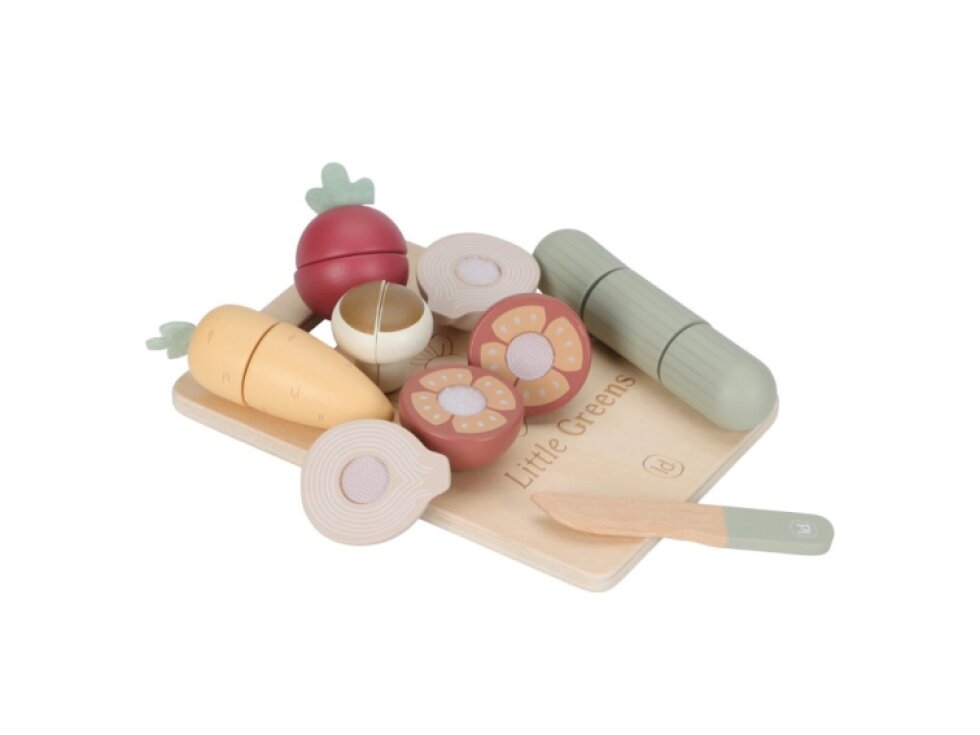 Little Dutch Krájacia zelenina drevená