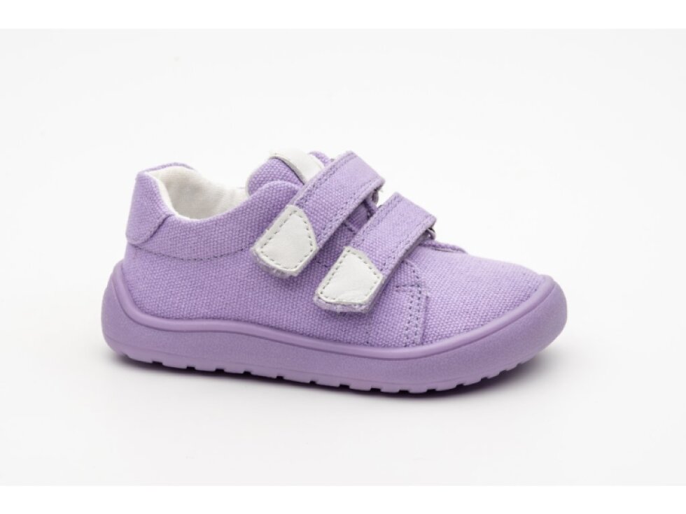 Protetika - Detské prechodné barefoot topánky KORO PURPLE
