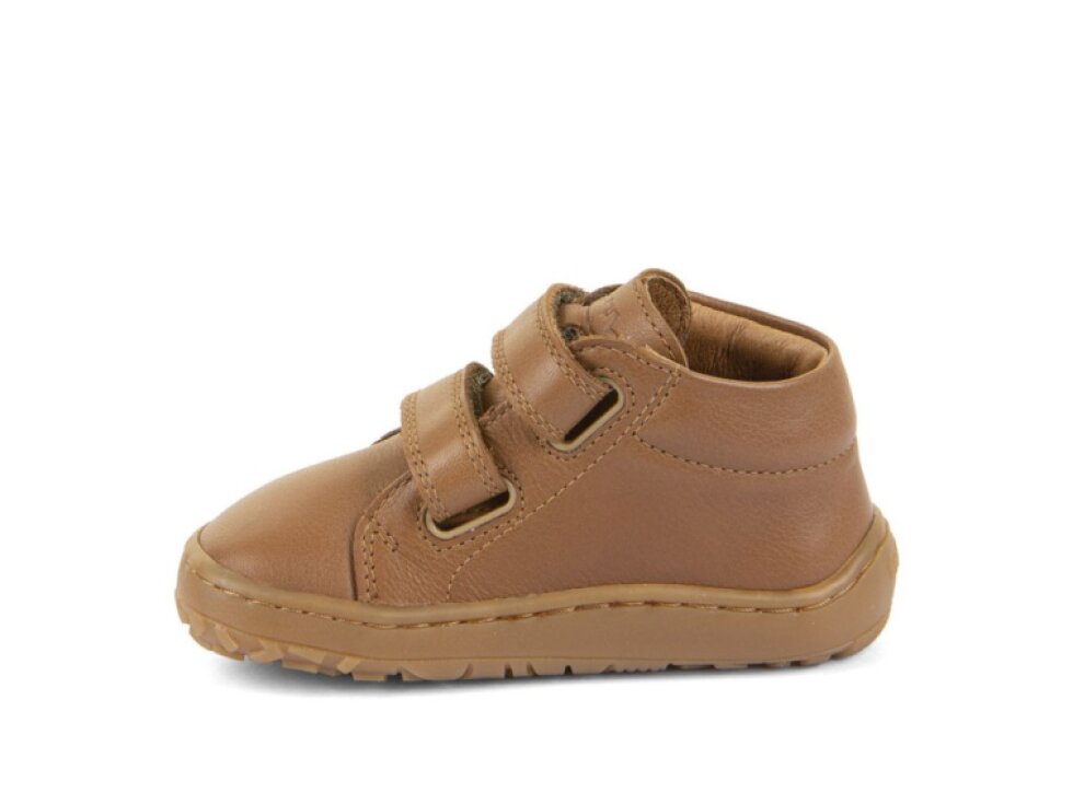 Froddo - Detské barefoot topánky FIRST STEP G2130369-1 COGNAC