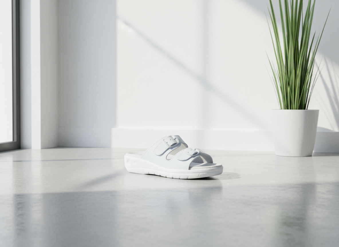 Protetika - Dámska zdravotná pracovná obuv PELLE 1. prac. Biela