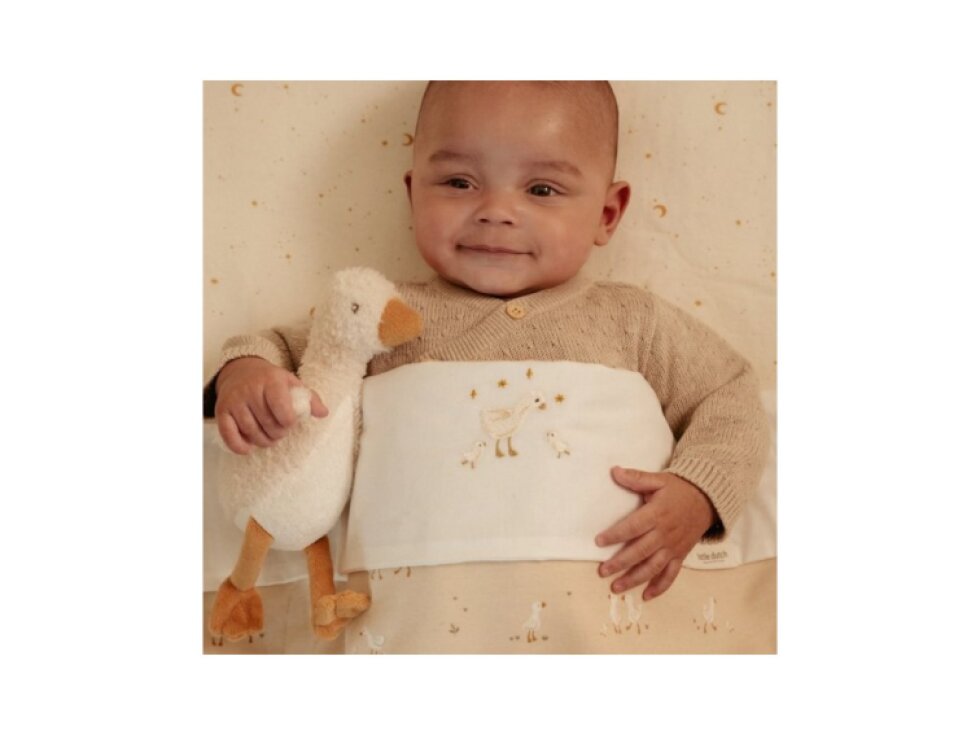 Little Dutch Husa plyšová 17 cm Newborn Naturals