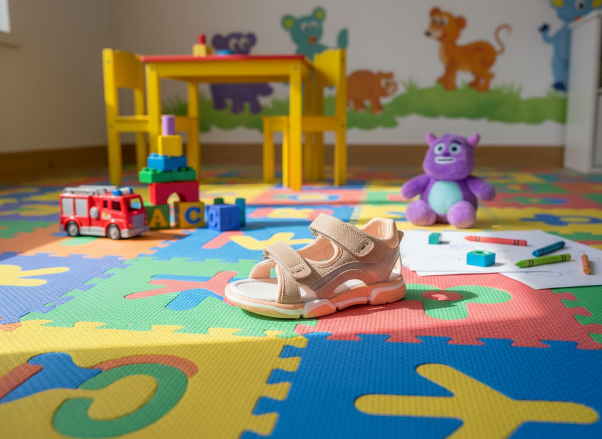 Protetika - Detské dievčenské sandálky LEJLA