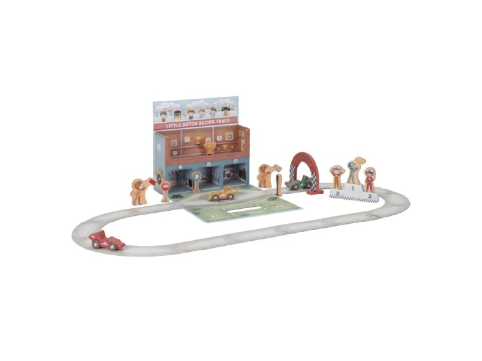 Little Dutch Pretekárska dráha s doplnkami v kufríku