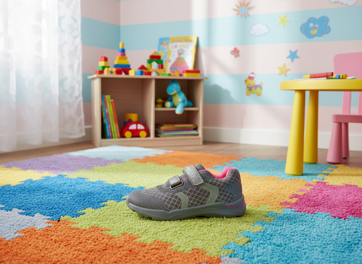 D.D. Step - Dievčenské tenisky - Glitter Dark Grey