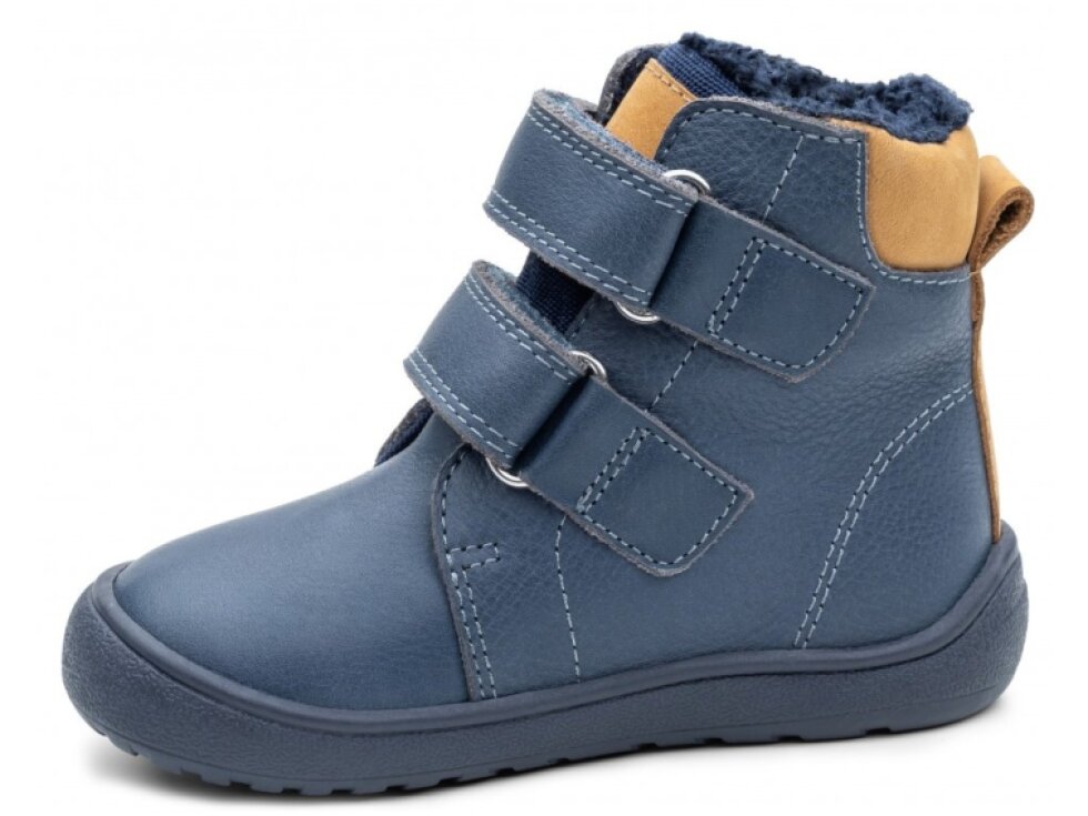 Protetika - Detské barefoot zimné barefoot topánky DARYK DENIM