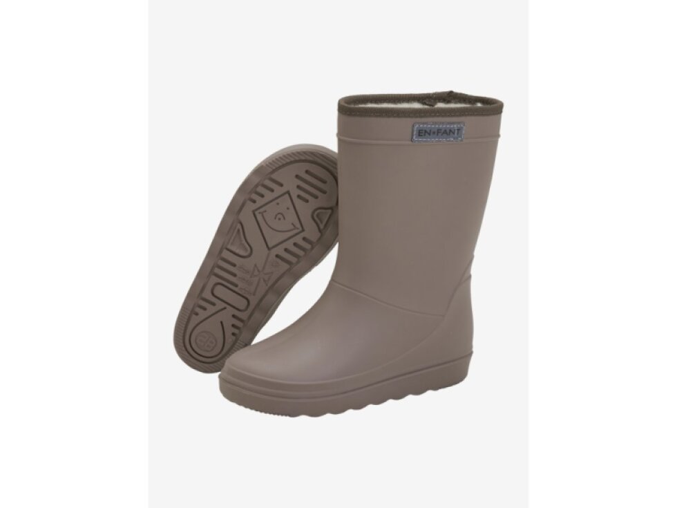 EnFant - Detské termo gumáky Thermo Pink Bark