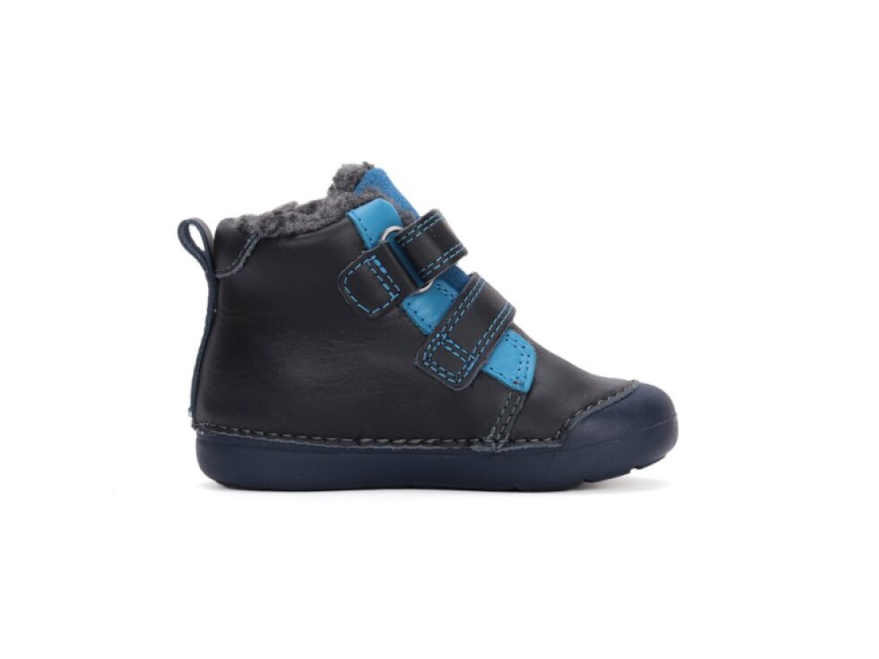 D.D. Step - Detské zimné topánky royal blue W066-42218