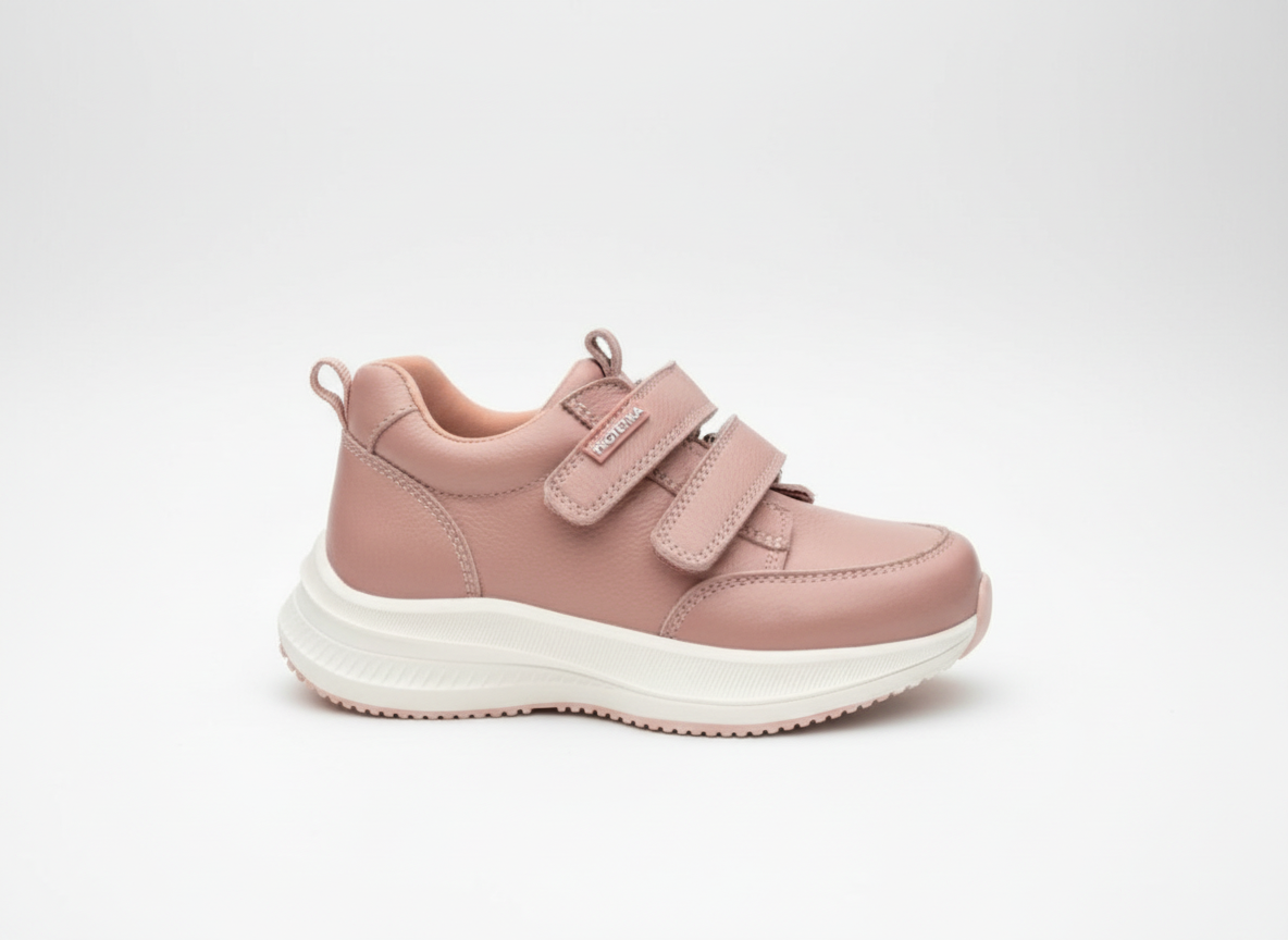 Protetika - Detské dievčenské prechodné topánky KIARA PINK