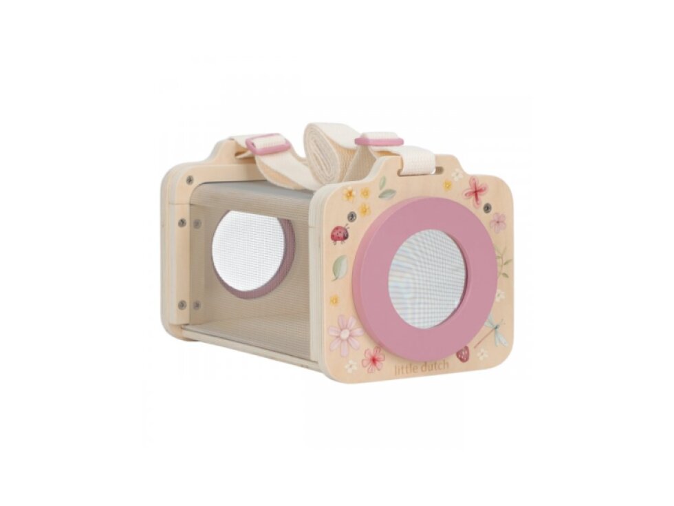 Little Dutch Box na prezeranie hmyzu drevený Fairy Garden