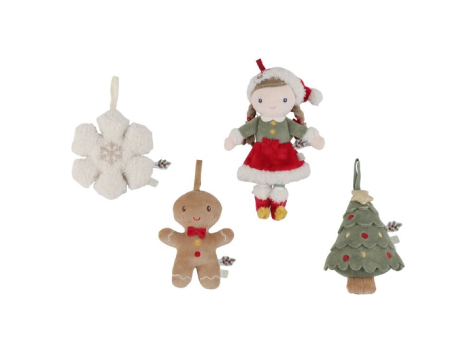 Little Dutch Vianočné ozdoby plyšové Rosa