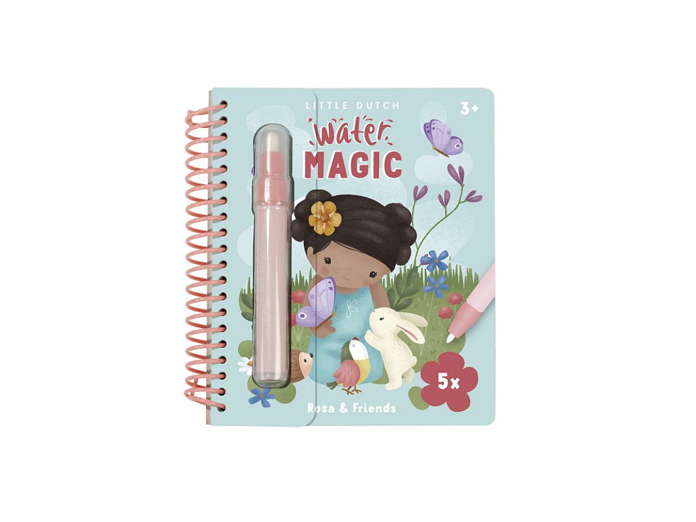 Little Dutch Kniha kúzlenia s vodou Rosa & Friends