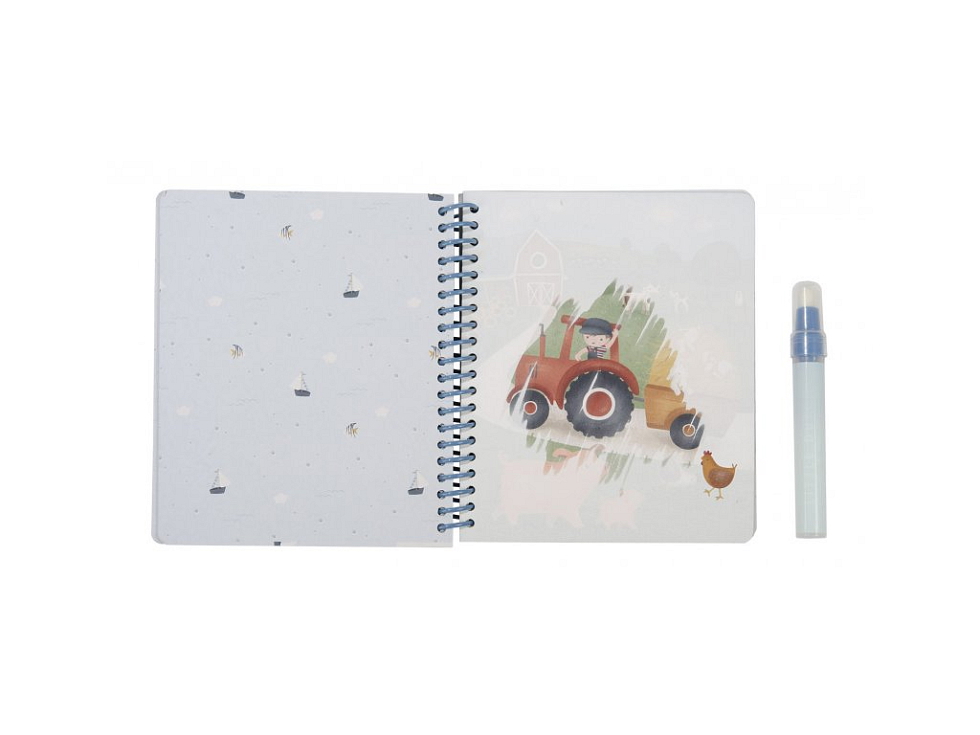 Little Dutch Kniha kúzlenia s vodou Jim & Friends