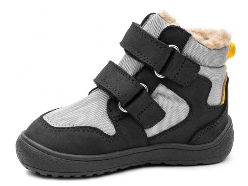 Protetika - Detské barefoot zimné barefoot topánky GERO BLACK