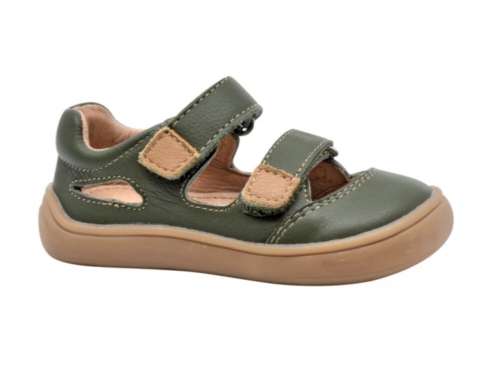 Protetika - Chlapčenské barefoot sandálky TERY GREEN