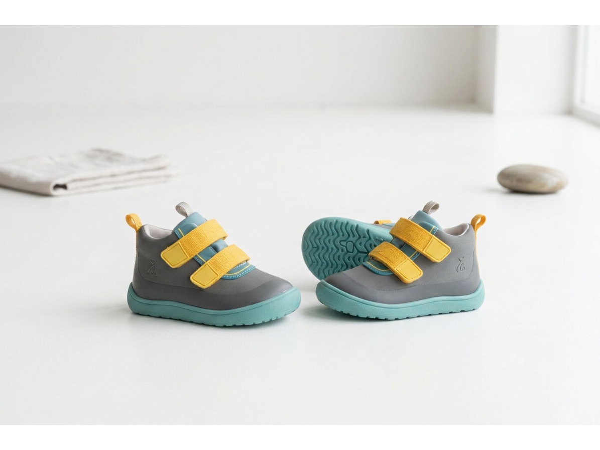 Protetika - Detské prechodné barefoot topánky LENY GREY