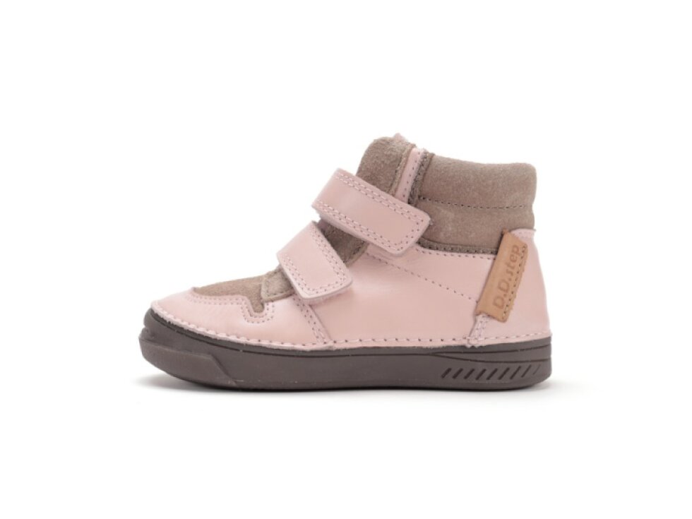 D.D. Step - Dievčenské prechodné topánky A040-52560E Baby Pink
