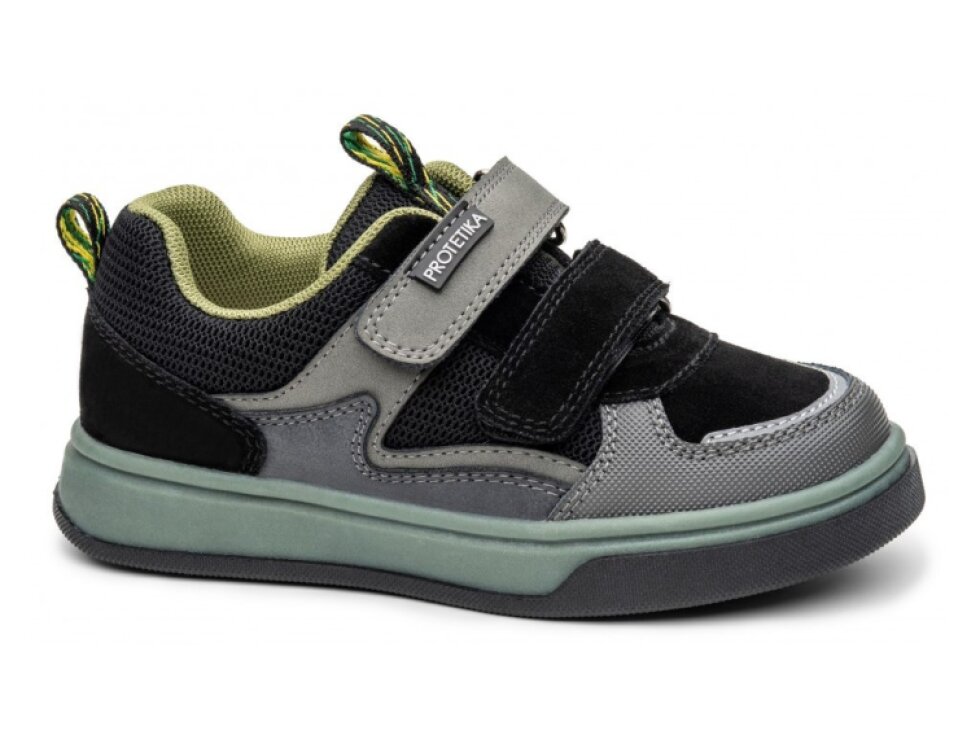 Protetika - Detské chlapčenské prechodné topánky LEO BLACK
