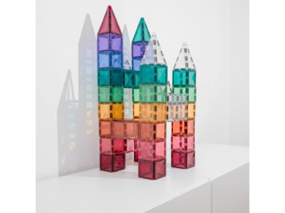 Connetix magnetická stavebnica - Pastel Square Pack 40 ks