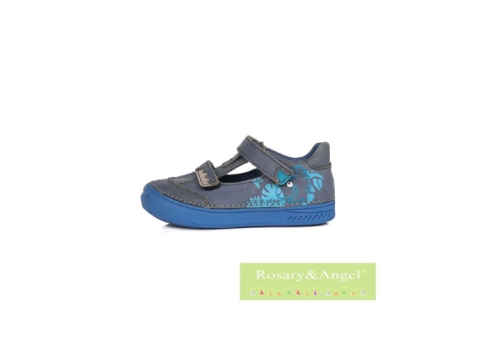 D.D. Step - Detské sandálky - Royal Blue Veľ. 30