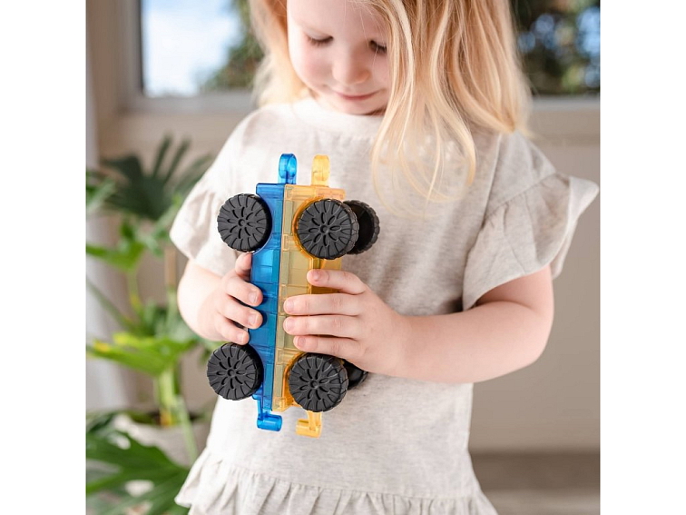 Connetix magnetická stavebnica - Rainbow Car Pack 2ks