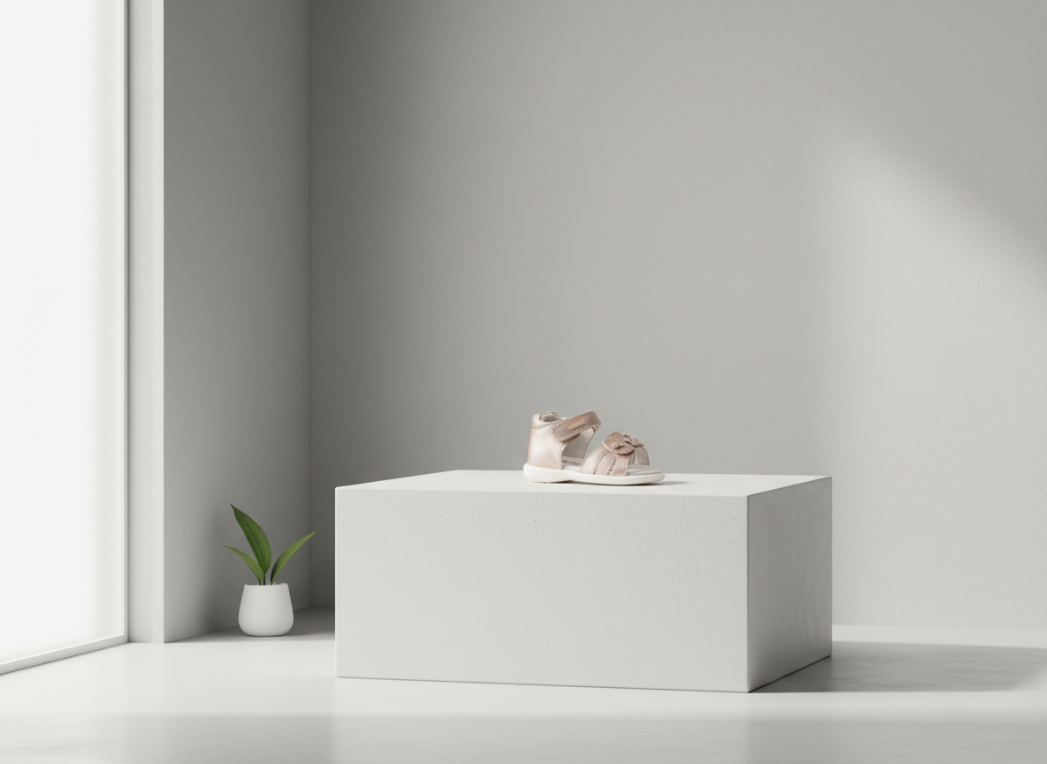 Protetika - Detské dievčenské sandálky NINA PINK