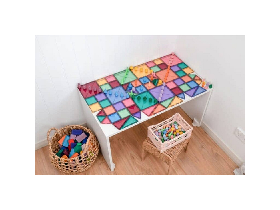 Connetix magnetická stavebnica - Pastel Starter Pack 64 kusov