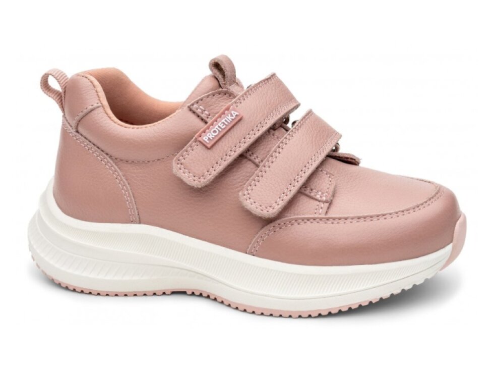 Protetika - Detské dievčenské prechodné topánky KIARA PINK