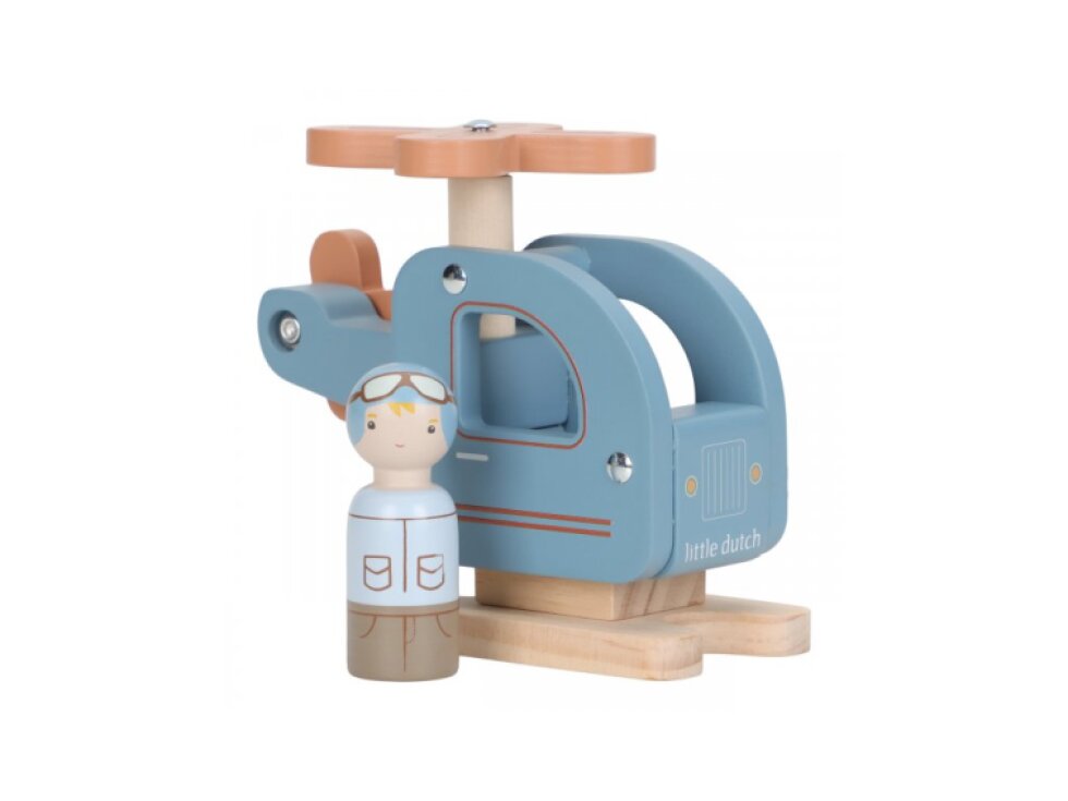 Little Dutch Helikoptéra drevená