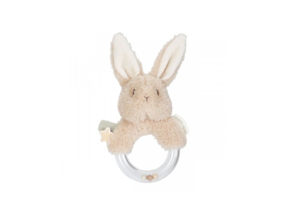 Little Dutch Hrkálka s korálkami králiček Newborn Naturals