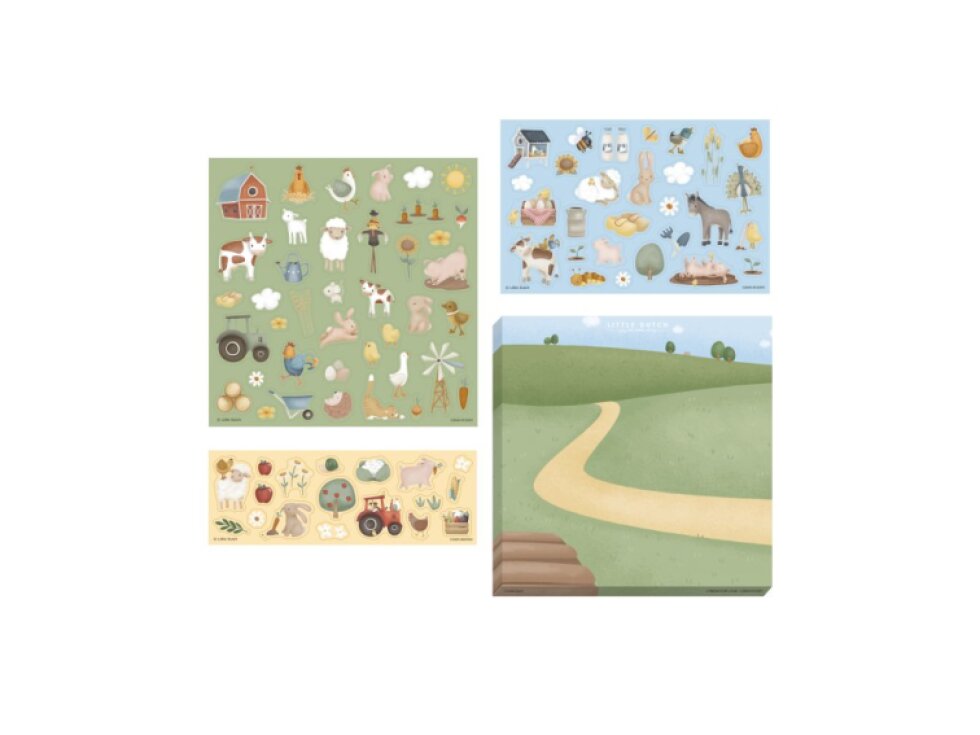 Little Dutch Sada so samolepkami
