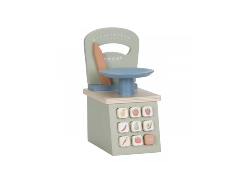 Little Dutch Kuchynská váha drevená