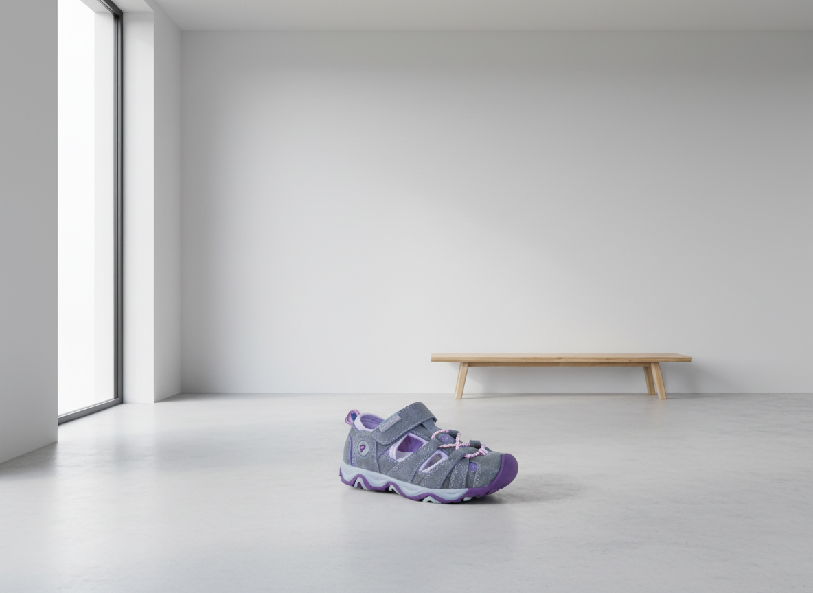 Protetika - Detské sandálky DAFY lila