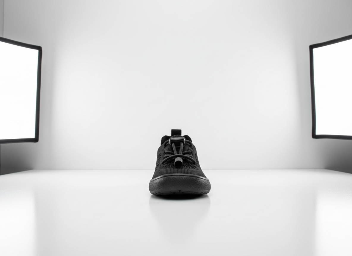 Protetika - Detské barefoot topánky GAEL BLACK