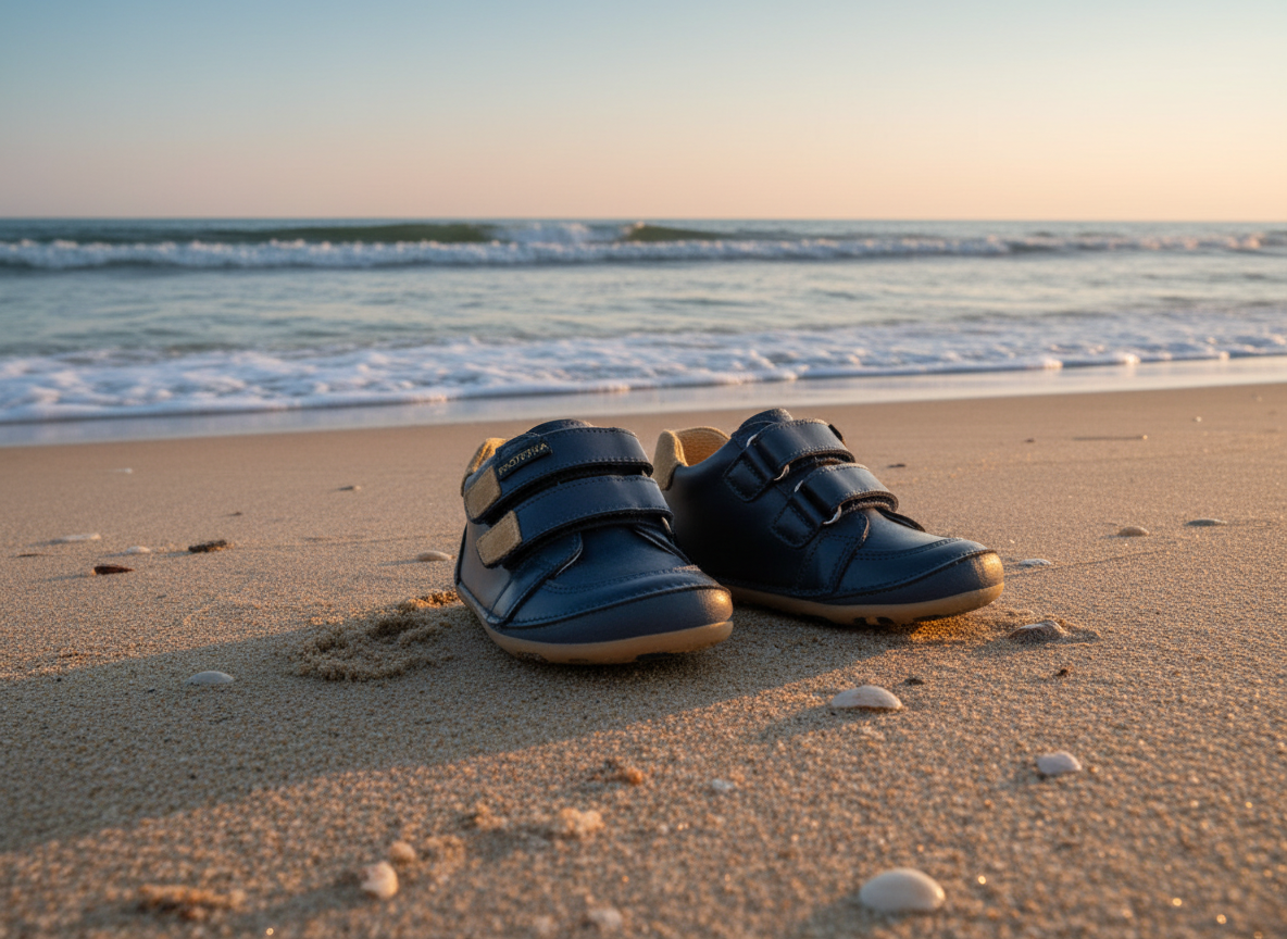 Protetika - Detské prechodné barefoot topánky MAXIMO NAVY