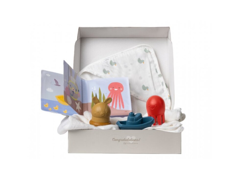 Taf Toys Sada hračiek do kúpeľa s osuškou