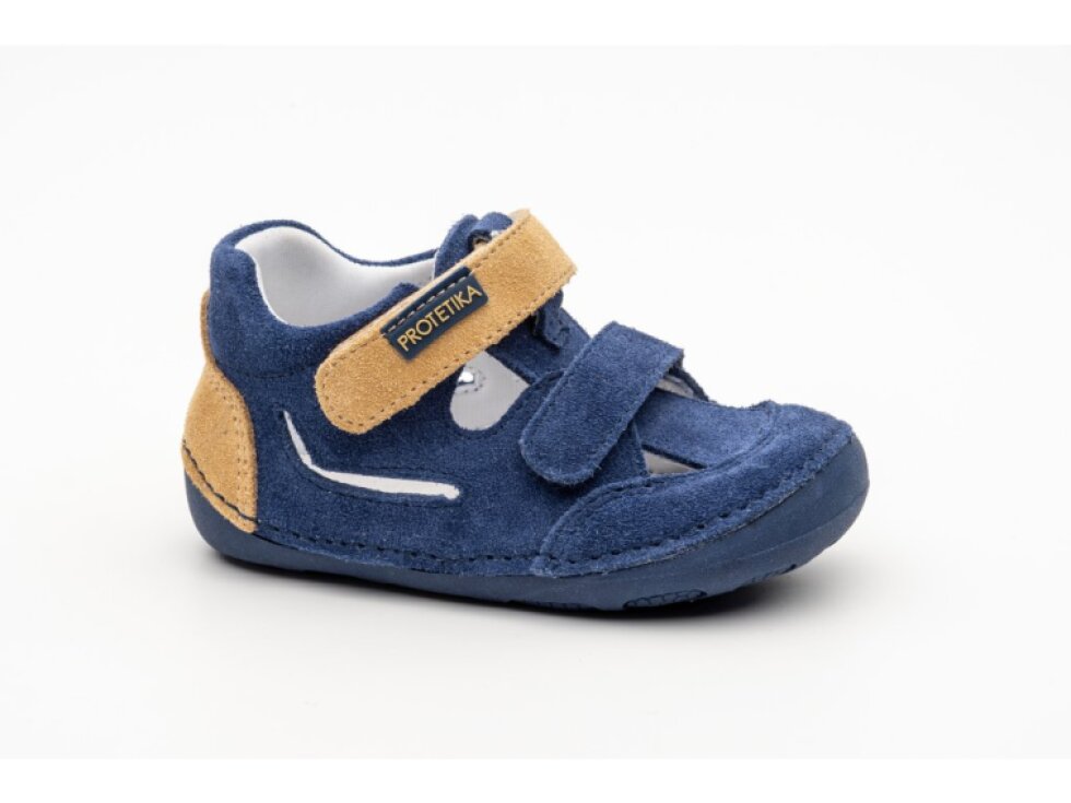 Protetika - Detské barefoot sandálky JENY NAVY