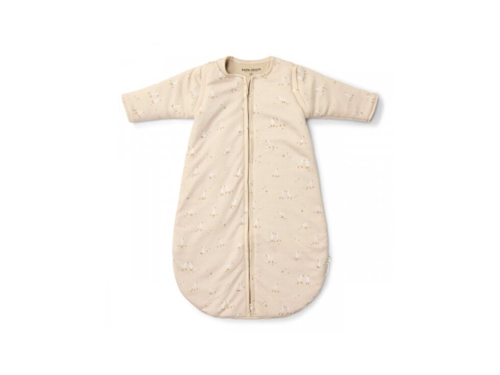 Little Dutch Spací vak s oddeliteľnými rukávmi 90 cm Husa Newborn Naturals
