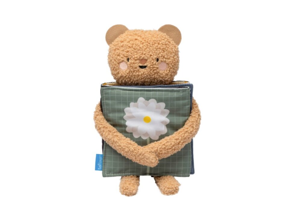 Taf Toys Medvedík plyšový s knižkou Snuggle Bear
