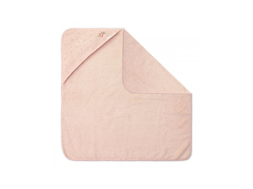 Little Dutch Osuška s kapucňou 100x100 cm Pure Blossom